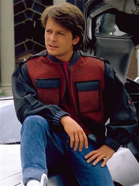 marty mcfly leather jacket